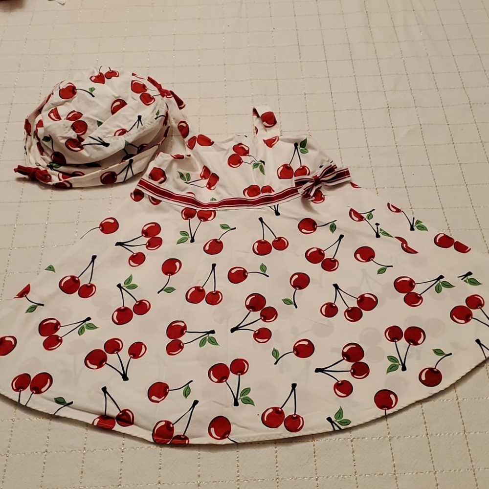 Vintage gymboree CHERRIES DRESS